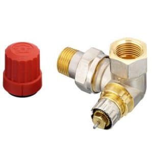 Клапан трехосевой DANFOSS RA-N 1/2″ угловой левый