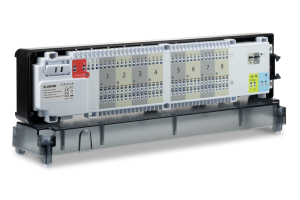 Проводной центр коммутации SALUS KL08NSB на 8 зон отопления