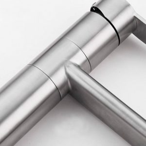 Смеситель для умывальника Frap F10899 нержавеющая сталь