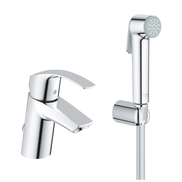 Смеситель для раковины с лейкой Grohe Eurosmart 23124002 фото 