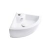 Раковина Qtap Kiwi 435х310х125 White с донным клапаном QT0911K184AW 59553