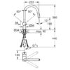 Смеситель для кухни с выдвижным изливом Grohe Minta 30348001 59931