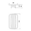 Мыльница Qtap Liberty CRM 1156-1 62050