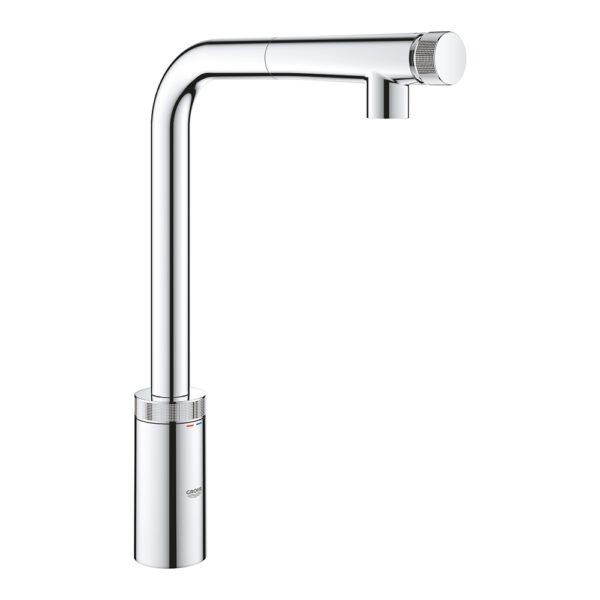 Смеситель для кухни с выдвижным изливом Grohe Minta SmartControl 31613000 фото 