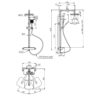 Душевая система Qtap Sloup 57T105VNGCB 63147