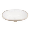 Раковина Qtap Stork 585x395x195 White с донным клапаном QT15116030W 65363