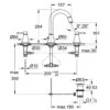 Смеситель для раковины Grohe Grandera 20389000 65579