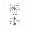 Смеситель для душа Grohe BauEdge 23636000 65733