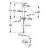 Смеситель для раковины Grohe BauLoop New XL-Size 23764001 65772