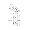 Смеситель термостатический для душа Grohe Grohtherm 800 Cosmopolitan 34765000 65793