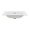 Раковина Qtap Stork 610х420х170 White с донным клапаном QT1511L738W 66549