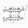 Коллектор группа ICMA A2K013 1″ х 5 73071