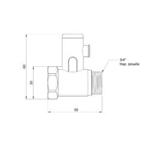 Подрывной клапан Icma 3/4″ №GS08