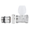 Кран радиаторный Icma 3/4″ с антипротечкой прямой №813+940 75052