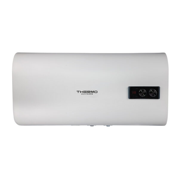 Водонагреватель электрический Thermo Alliance 80 л плоский горизонтальный, мокрый ТЭН 2 кВт (0,8+1,2) DT80H20G(PD) фото 