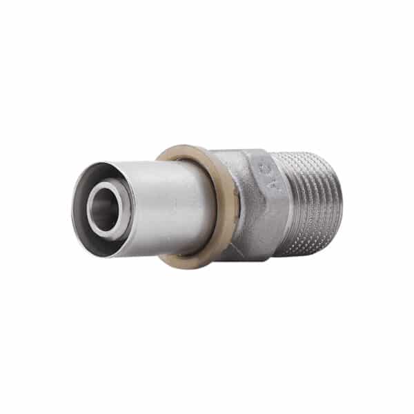 Прямой фитинг ICMA 402 16 x 1/2″ с наружной резьбой фото 