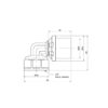 Уголок пресс Icma 26х3/4″ ВР №405 73895