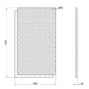 Теплоизоляционная панель ICMA P105 40