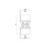 Прямой фитинг ICMA 400 press 32 x 32 73493