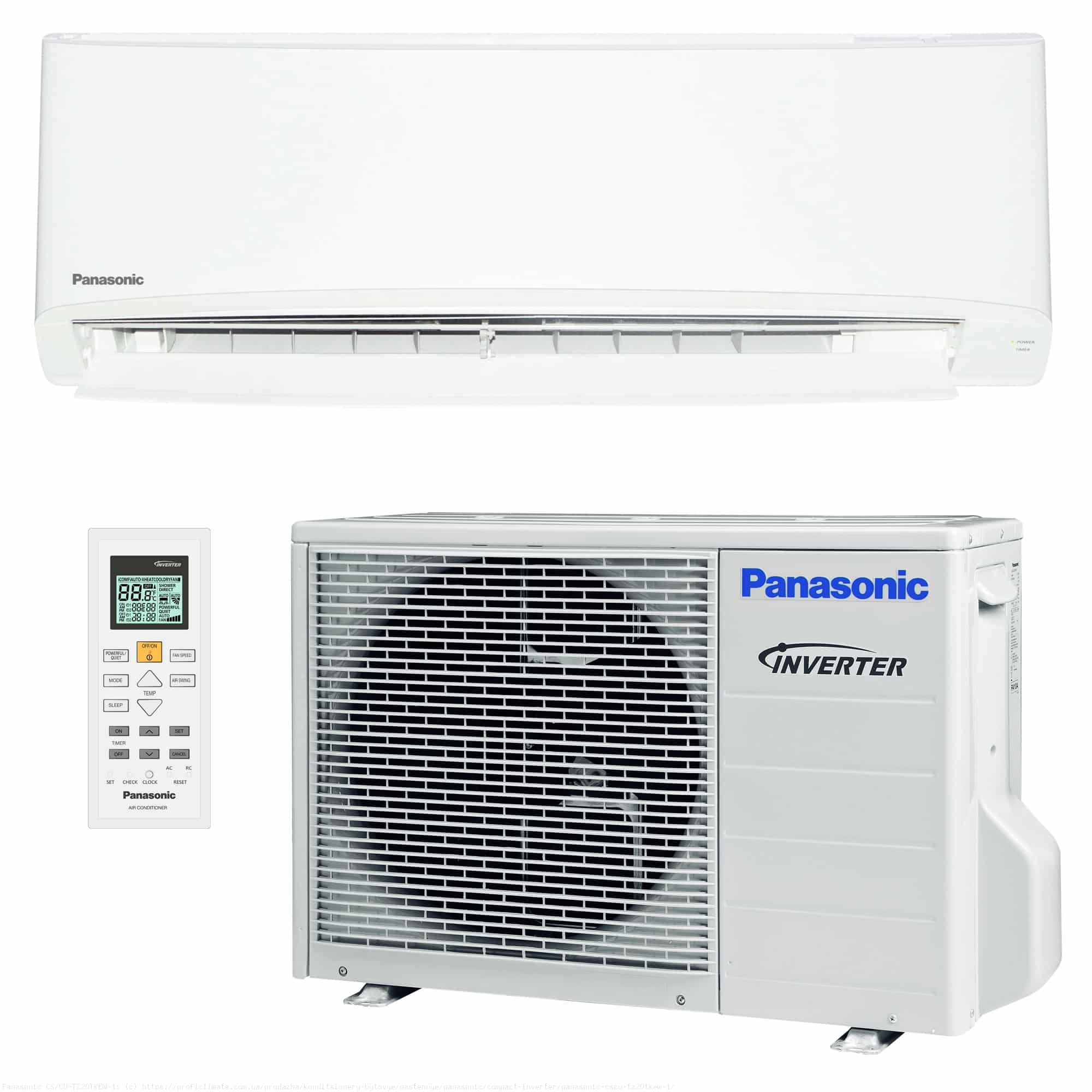 Кондиционер Panasonic Compact Inverter CS/CU-TZ20TKEW-1