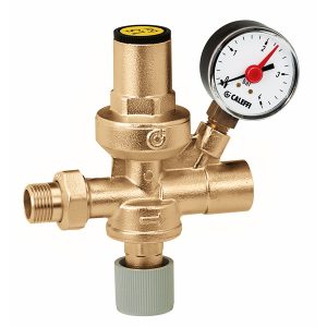 Автоматическая подпитка CALEFFI 5530 1/2″ под манометр