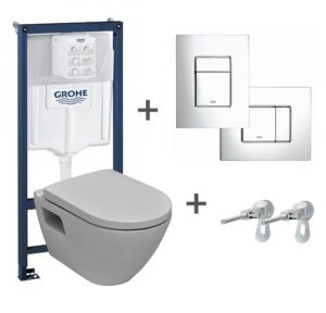 Комплект инсталляции GROHE Solido Perfect 39186000 набор 4 в 1