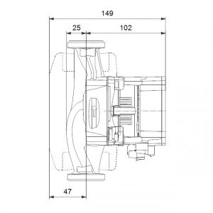 Насос GRUNDFOS ALPHA1 L 25-60 180 1