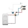 Поворотный 4-ходовой клапан AFRISO ARV ProClick 484 DN25 36341