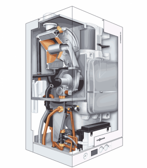 Котел VIESSMANN Vitodens 111-W 35 кВт (B1LD031)